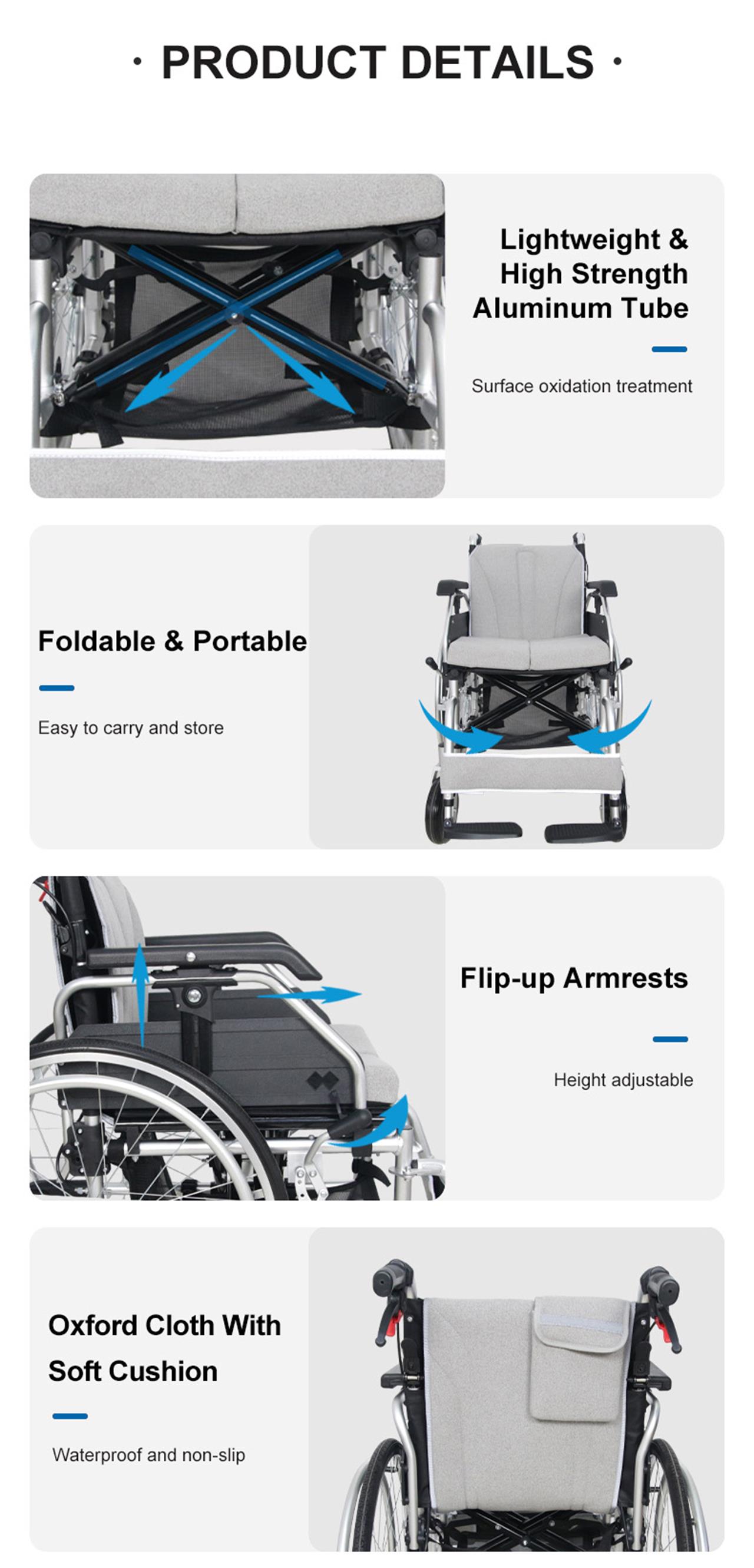 aluminium wheelchair