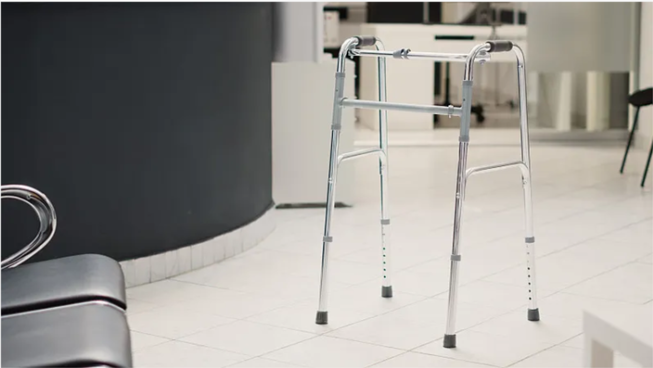 aluminum folding walker