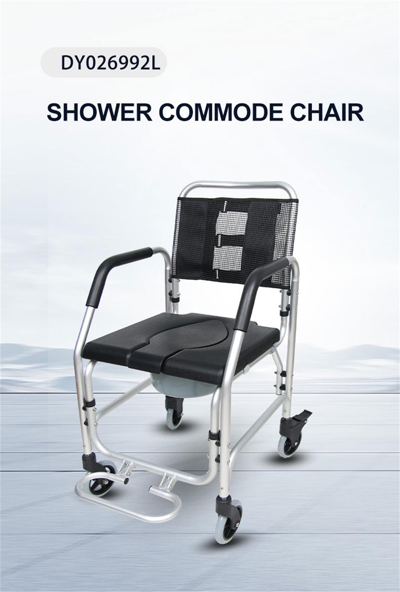 shower chair for elderly with wheels