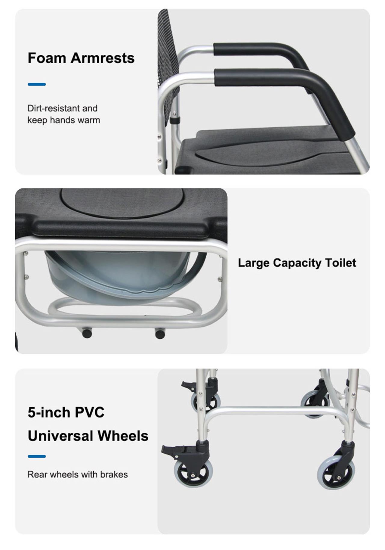 shower chair with wheels for disabled