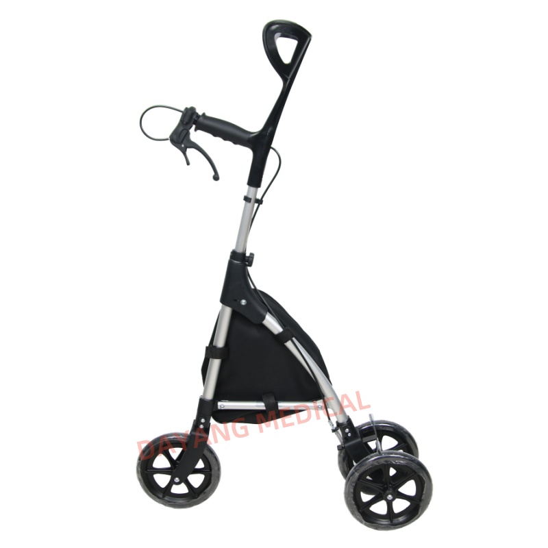 Folding Aluminum Walking Stick with Wheels DY05950L