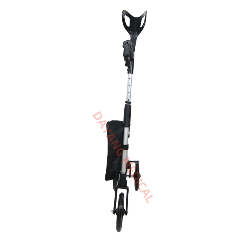 Folding Aluminum Walking Stick with Wheels DY05950L