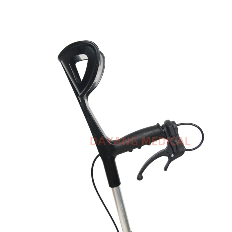 Folding Aluminum Walking Stick with Wheels DY05950L