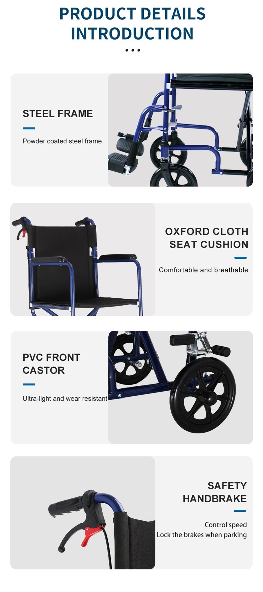 fold up transit wheelchair