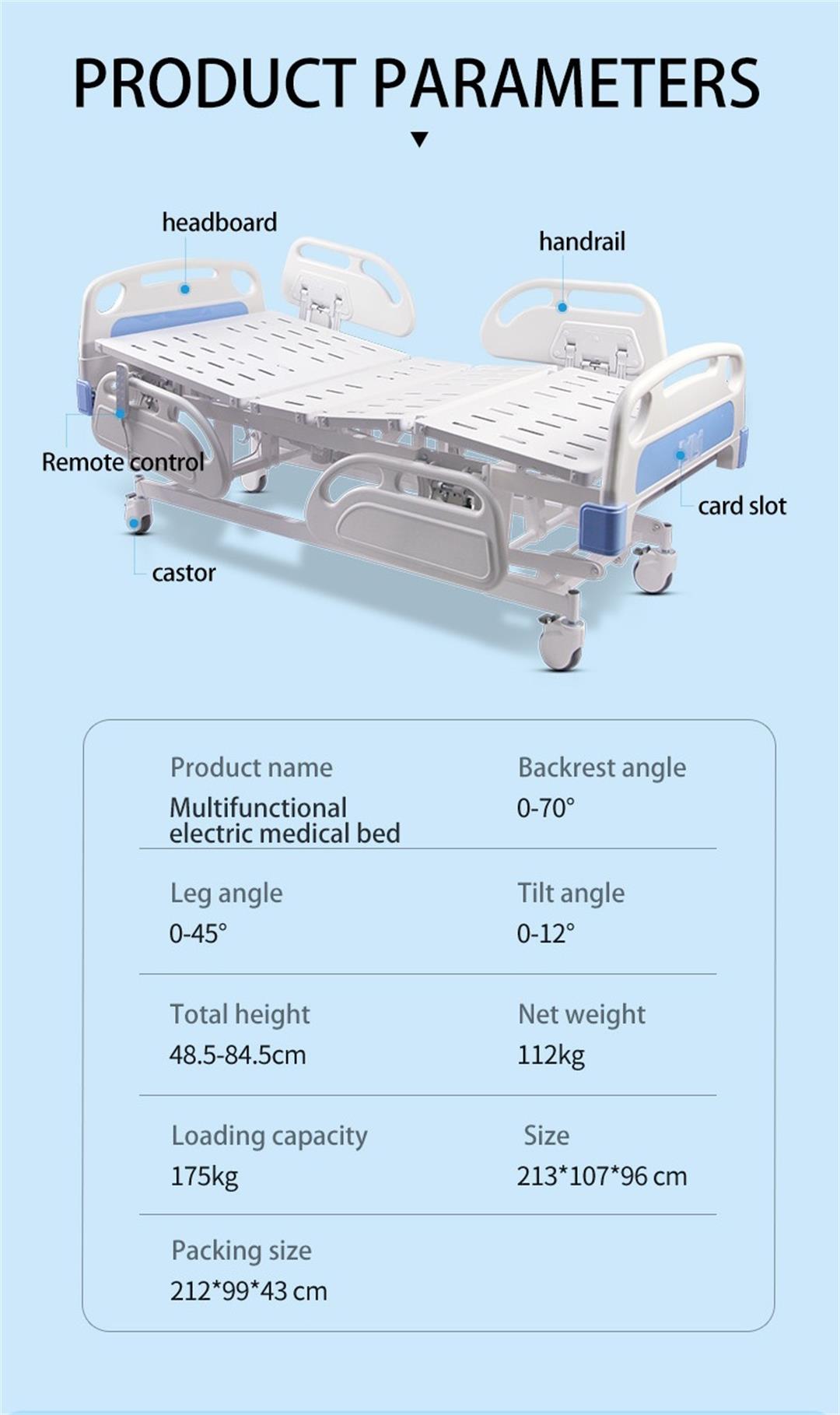 electric medical bed