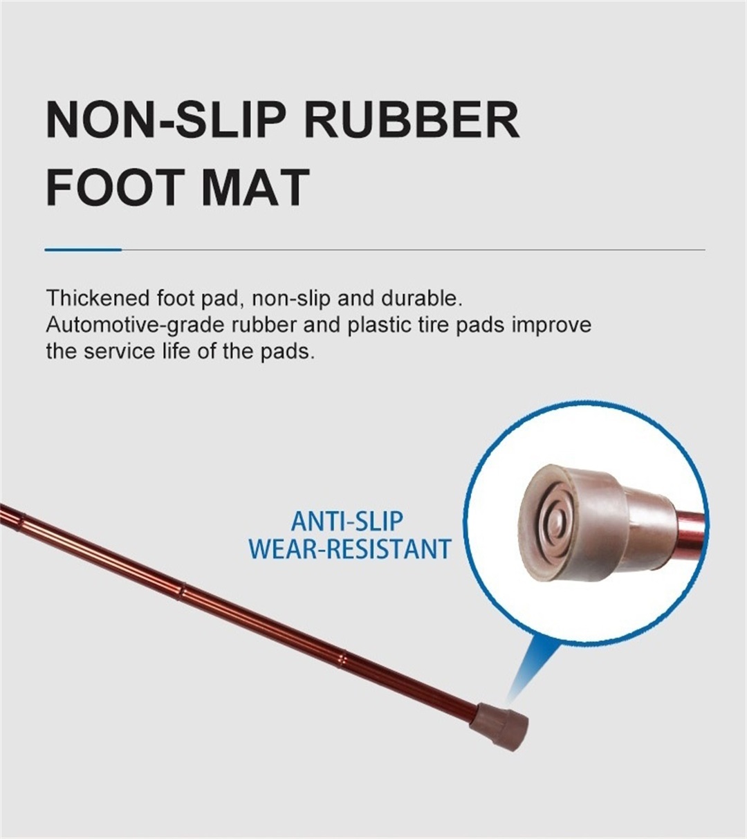 aluminum alloy walking sticks for men