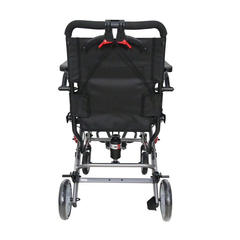 Dual-Mode (Manual/Electric) lightweight transit wheelchair