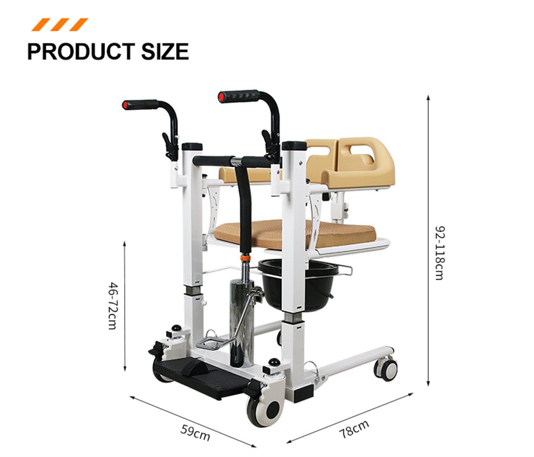 hydraulic transfer chair