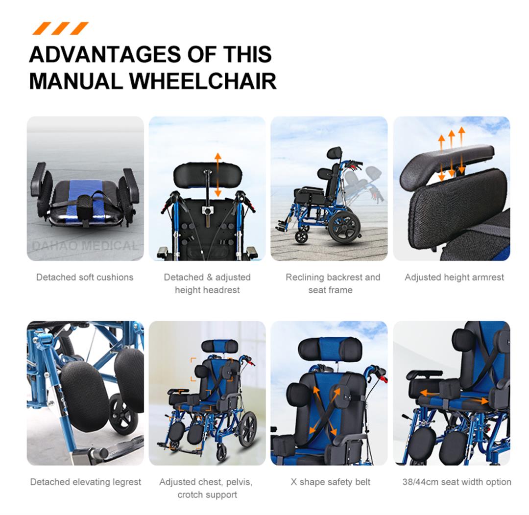 Wheelchair for Users with Cerebral Palsy