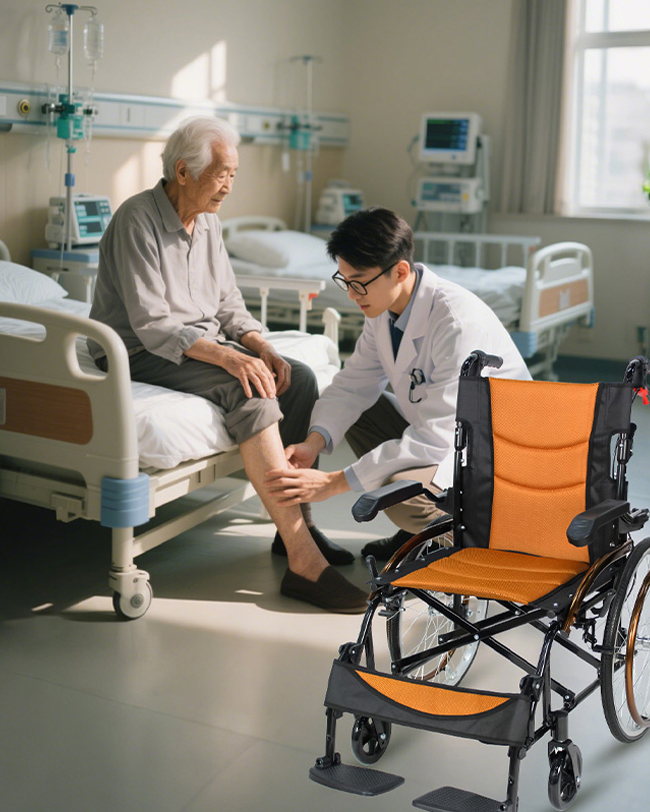 Supply Aluminium Folding Walker With Seat And 2 Wheels