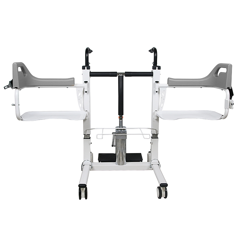 Hydraulic Transfer Commode Wheelchair