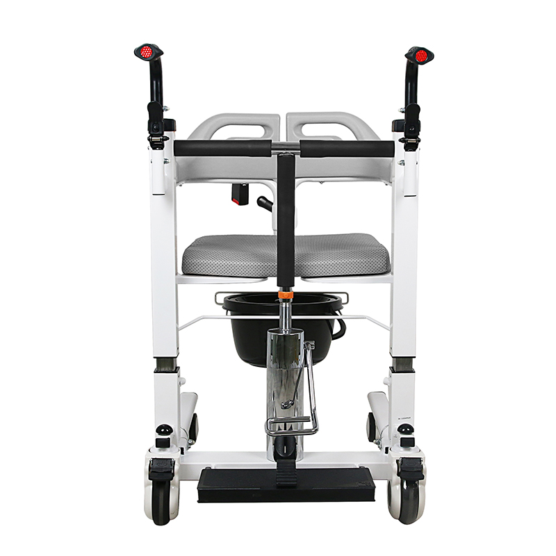Hydraulic Transfer Commode Wheelchair