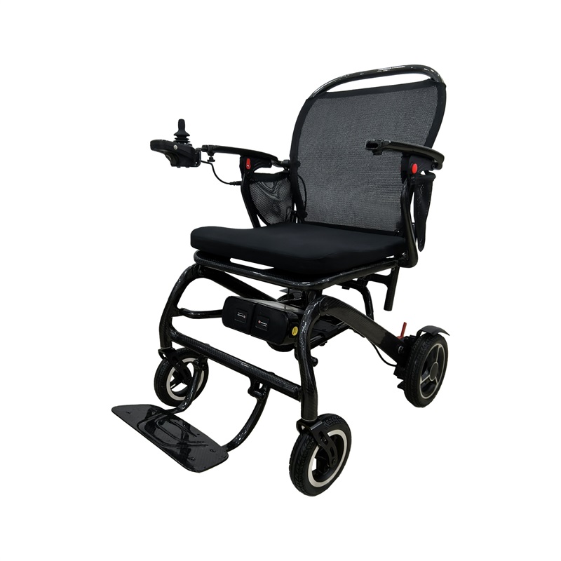 Effortless Portability: The 15.6kg Carbon Fiber Folding Wheelchair