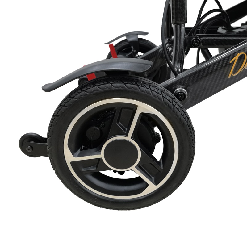 Effortless Portability: The 15.6kg Carbon Fiber Folding Wheelchair