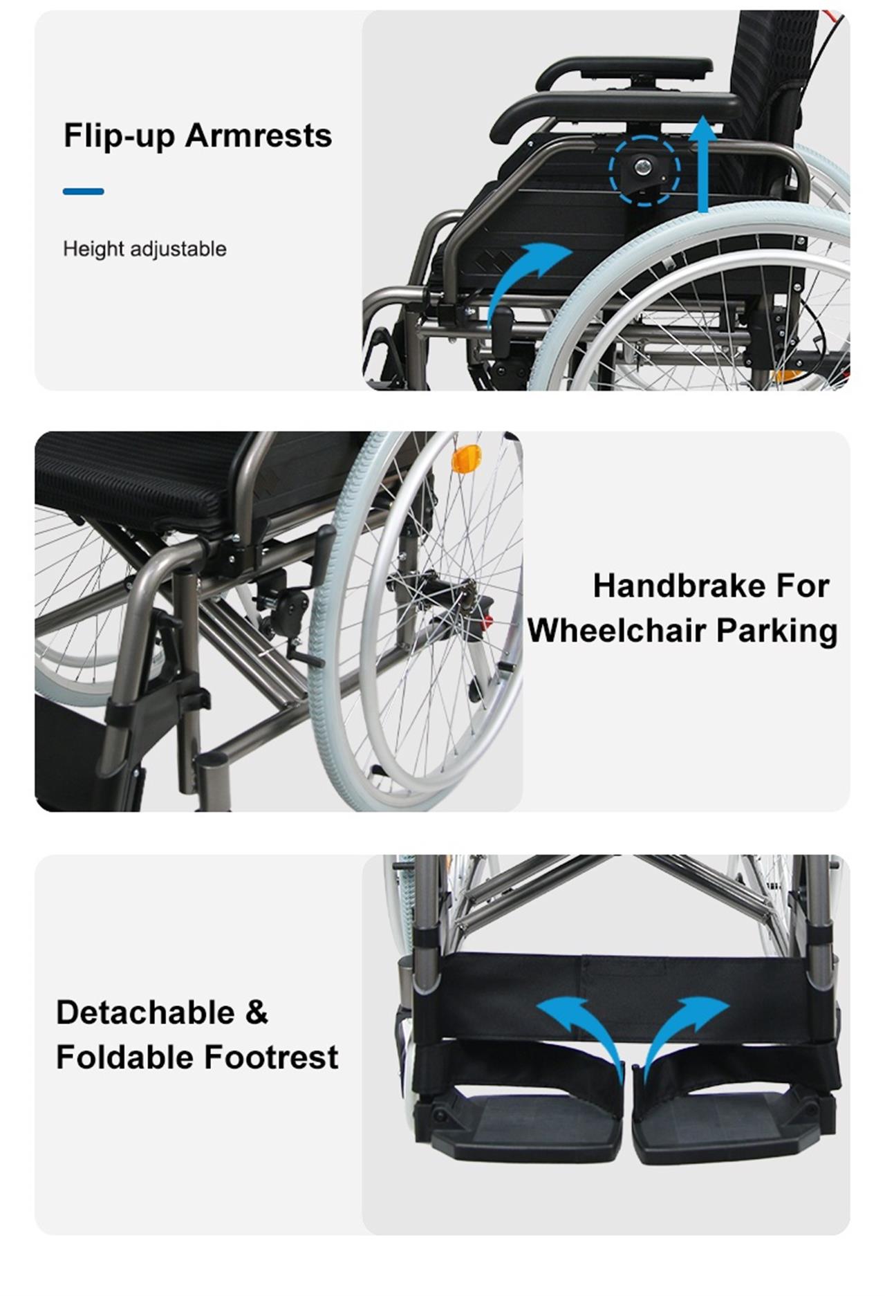 folding wheelchair