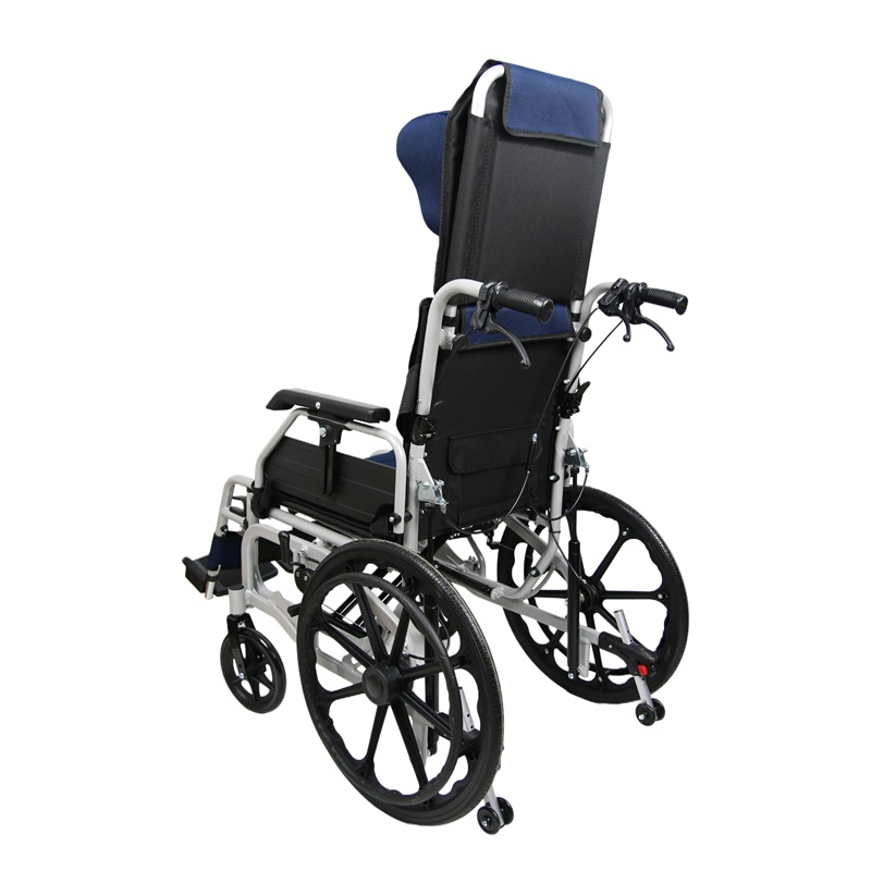 Adjustable Tilt & Fold-Frame Manual Wheelchair