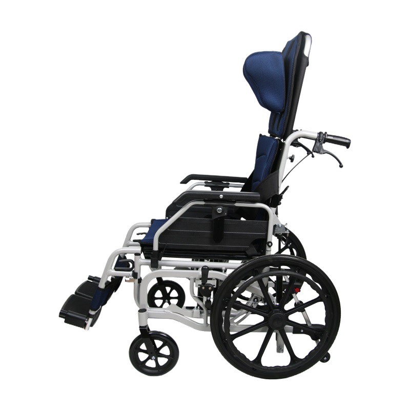 Adjustable Tilt & Fold-Frame Manual Wheelchair