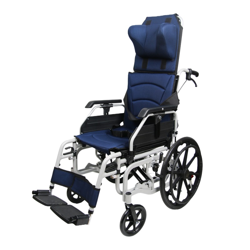 Adjustable Tilt & Fold-Frame Manual Wheelchair