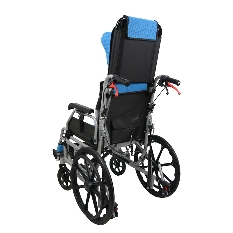 Adjustable Tilt & Fold-Frame Manual Wheelchair