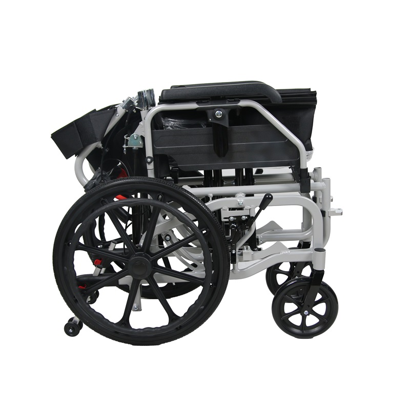 Adjustable Tilt & Fold-Frame Manual Wheelchair