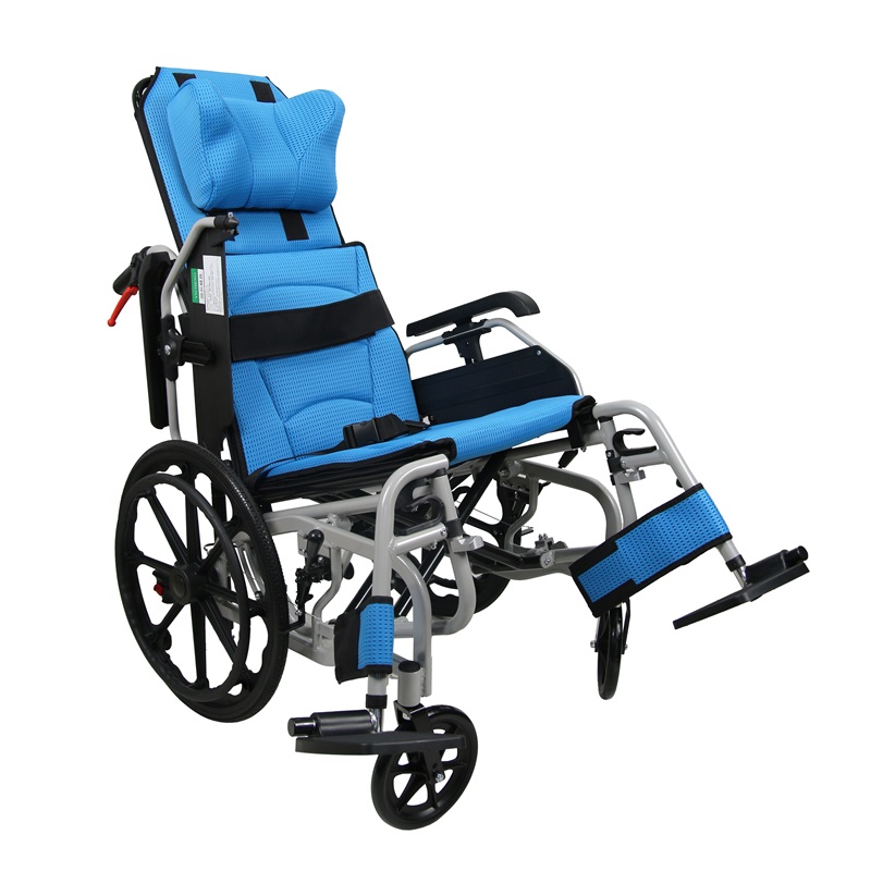 Adjustable Tilt & Fold-Frame Manual Wheelchair