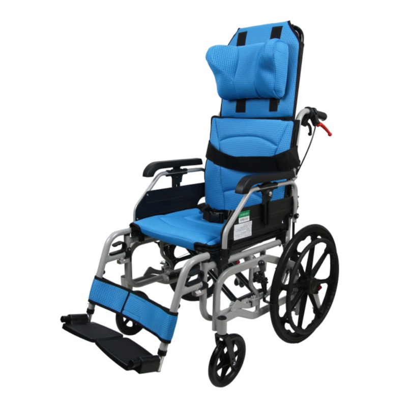 Adjustable Tilt & Fold-Frame Manual Wheelchair
