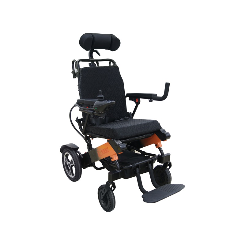 Electric Wheelchair with Electrically Controlled Reclining Function