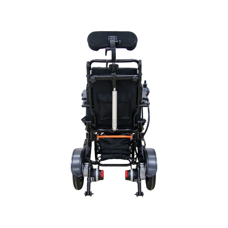 Electric Wheelchair with Electrically Controlled Reclining Function