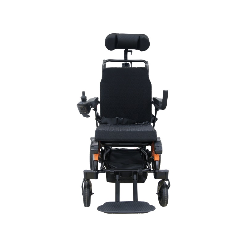 Electric Wheelchair with Electrically Controlled Reclining Function