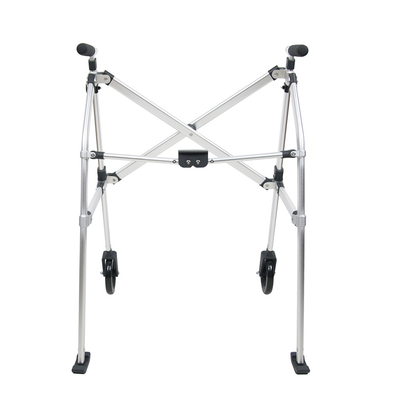 Lightweight Folding Aluminum Walker with Wheel
