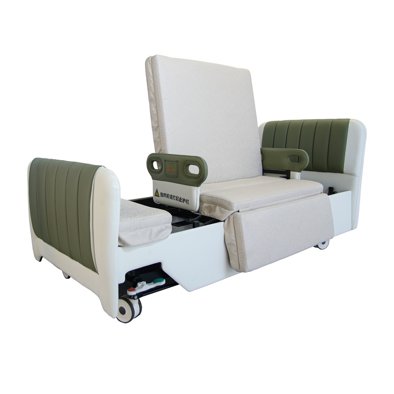 DH7K38I Rotating Nursing Bed – 90° Swivel, Electric Positioning & CPR-Ready DH7K38I Rotating Nursing Bed – 90° Swivel, Electric Positioning & CPR-Ready