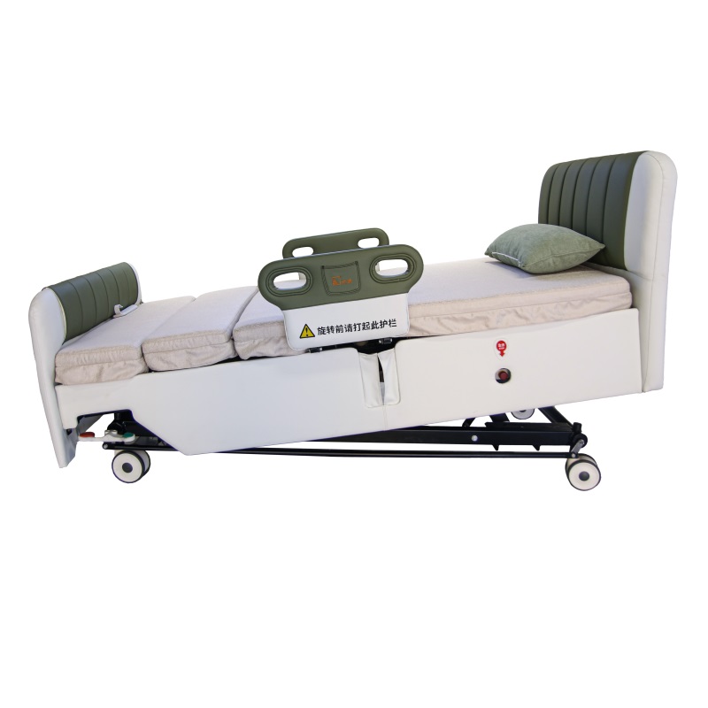 DH7K38I Rotating Nursing Bed – 90° Swivel, Electric Positioning & CPR-Ready