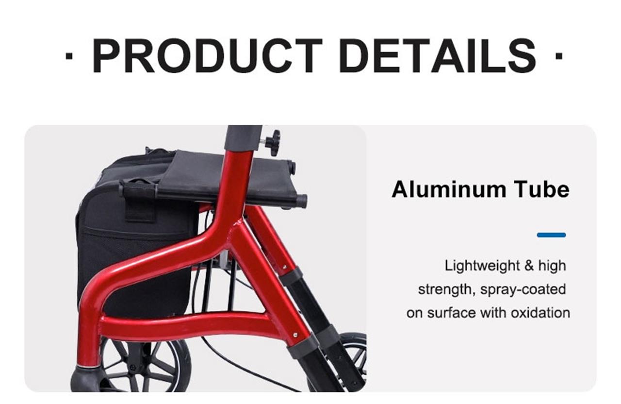 aluminum rollator