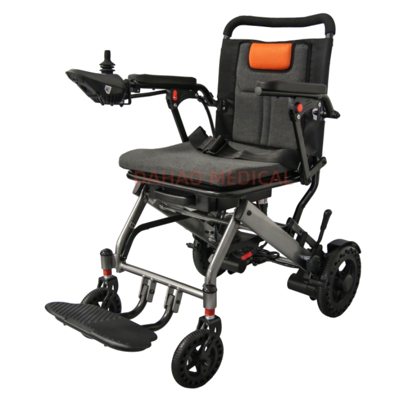 DH01125(7)L Foldable Aluminum Alloy Electric Wheelchair