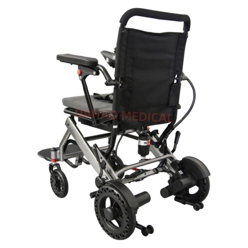 DH01125(7)L Foldable Aluminum Alloy Electric Wheelchair