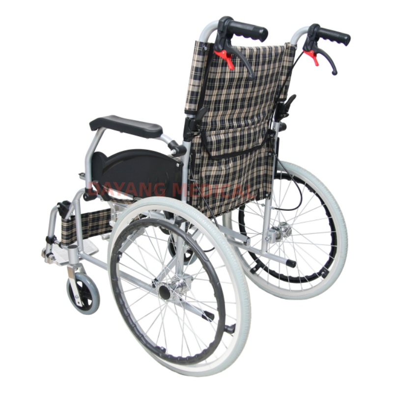 DY01863L(7)AJ-46 – Lightweight Aluminum Manual Wheelchair
