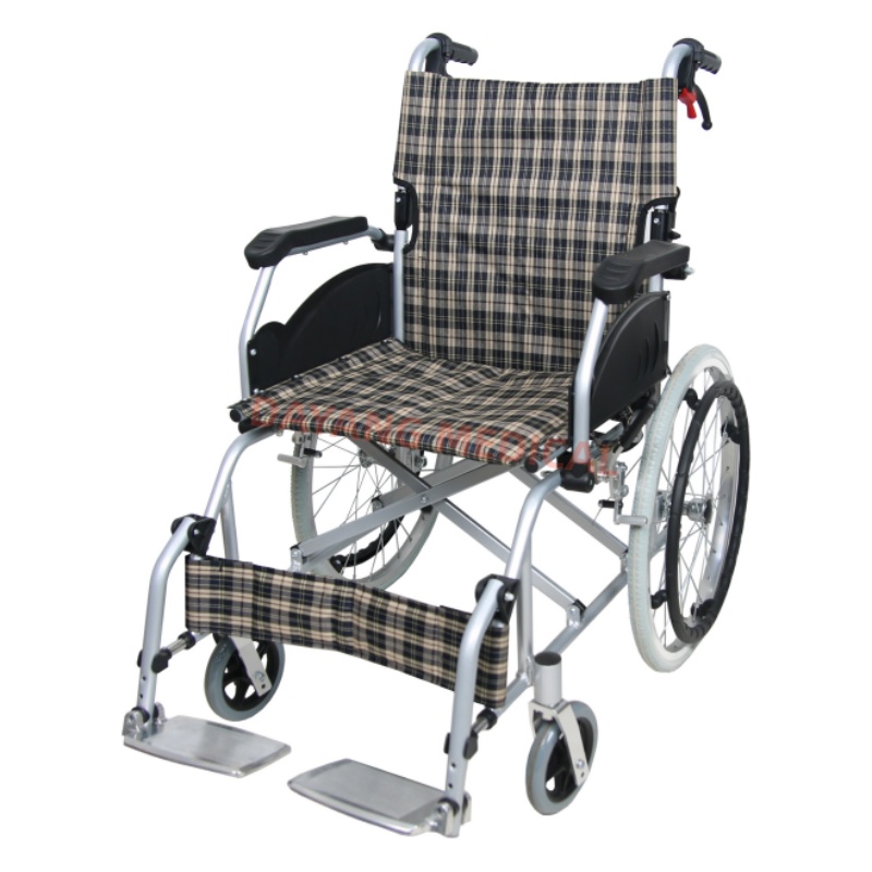 DY01863L(7)AJ-46 – Lightweight Aluminum Manual Wheelchair