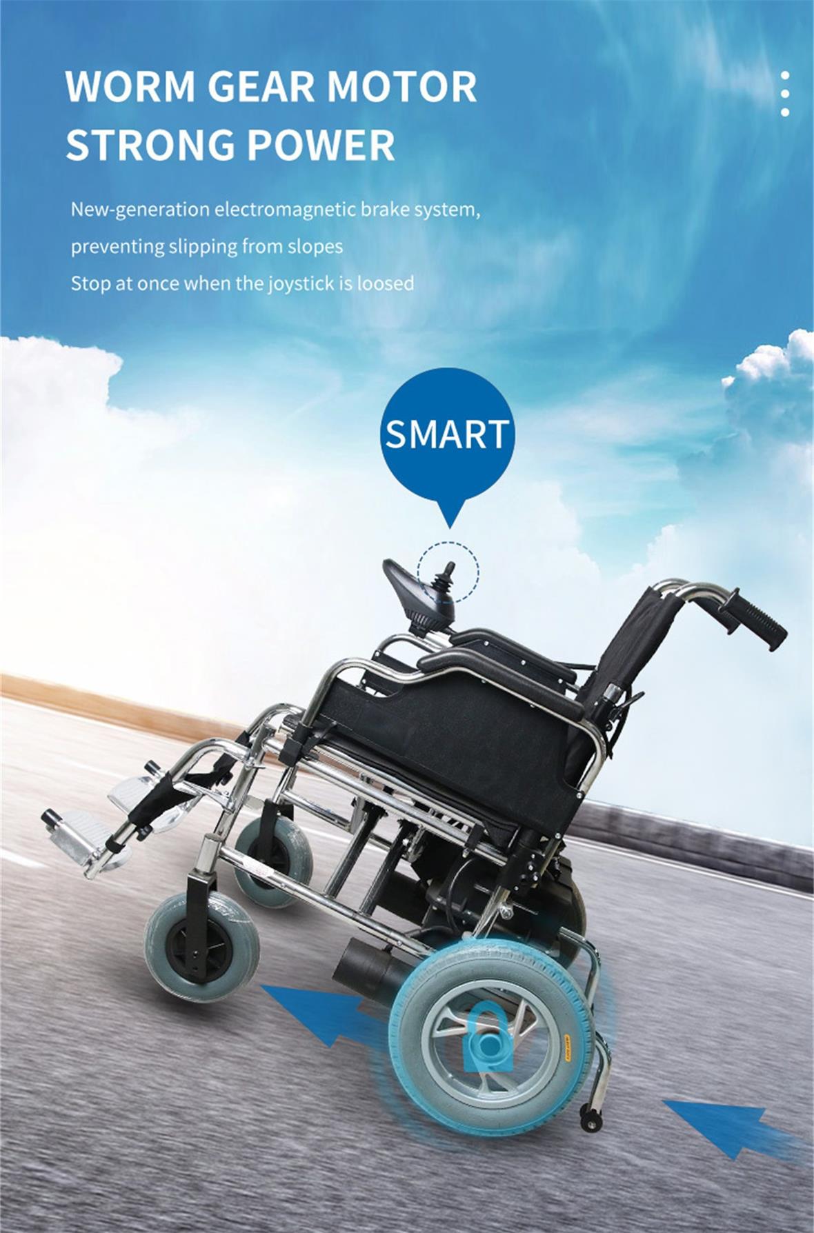 heavy duty electric wheelchair