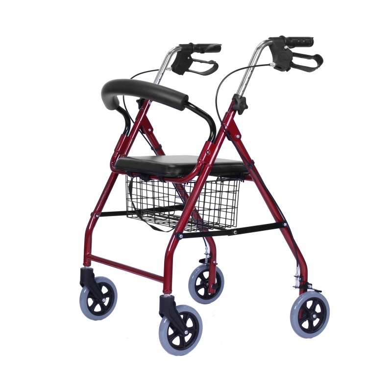 Aluminium Dual Use Rollator With Seat