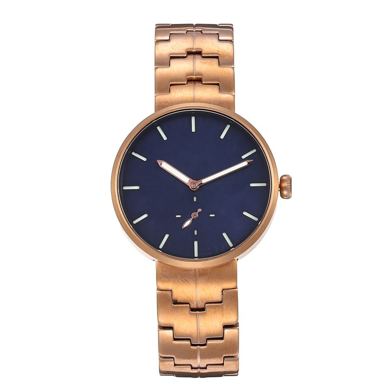 Relógios de luxo em aço inoxidável com marca própria