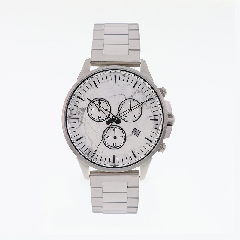 Minimalis Exquisite Marmurowy zegarek dla mężczyzn