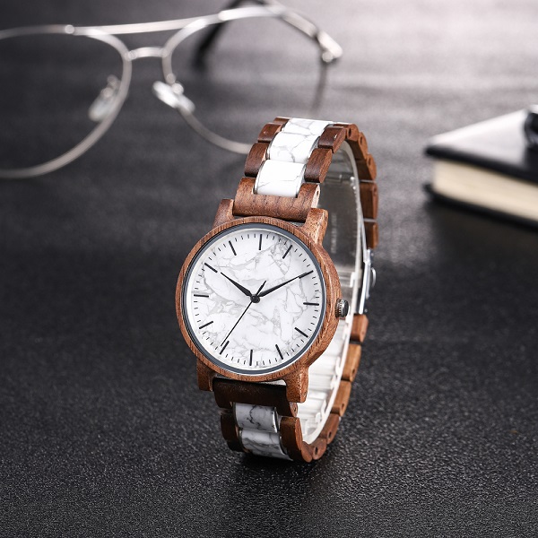 Mode-Oem-Designer-Armbanduhr aus Marmor Luxus