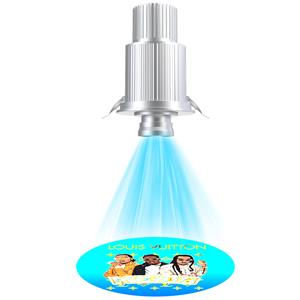 60w Embeded Ceiling Water Wave Logo Projection Lamp