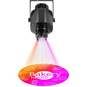 35w Automatic Color Changing Gobo Light Projector