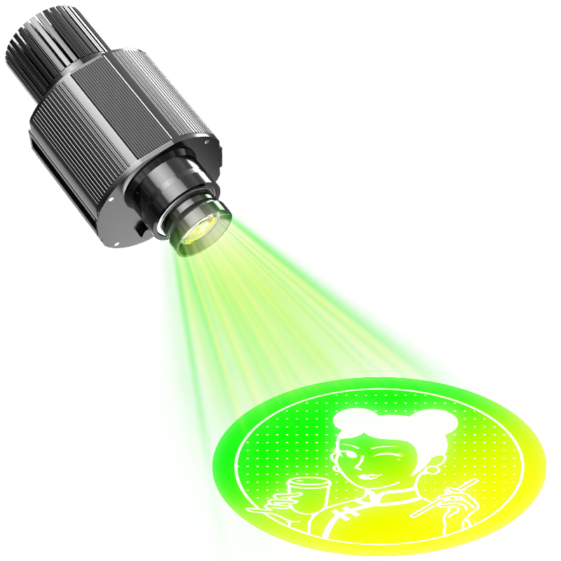 15w waterdichte automatische kleurveranderende logo-projector