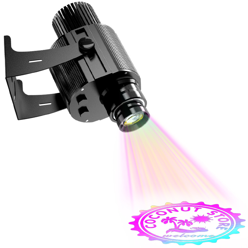 Lámpara de proyección de logotipo que cambia de color a prueba de agua 80w