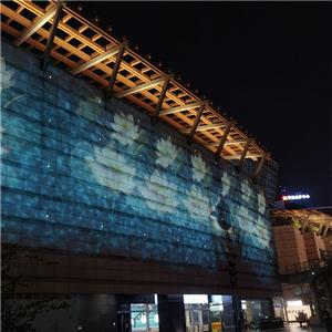Outdoor high -power water pattern projection light+dynamic pattern projection light