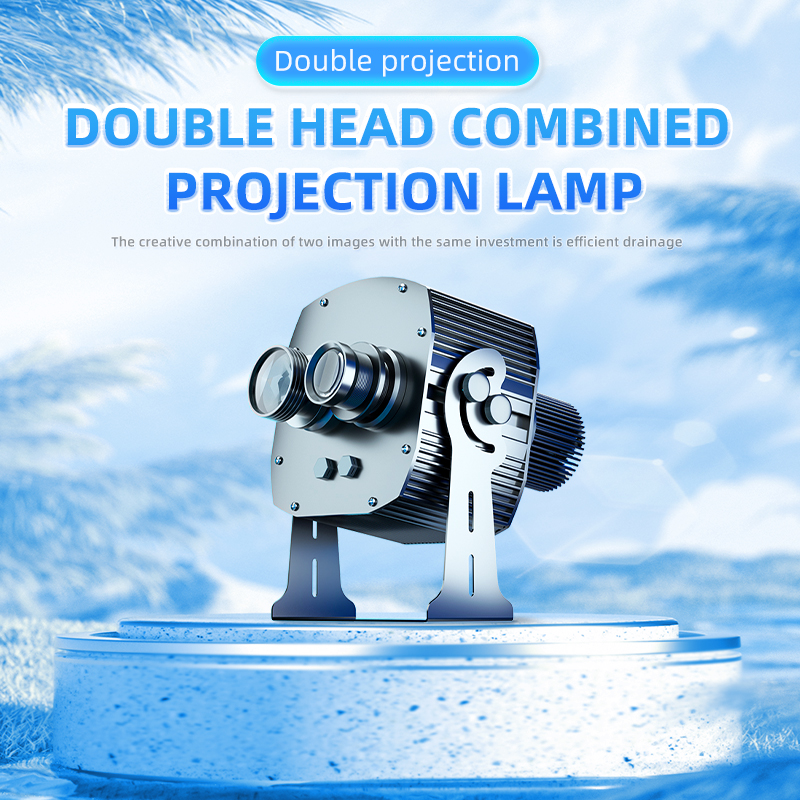 Double-headed decorative pattern projection lamp outdoor gobo logo projector advertising light Manufacturers, Double-headed decorative pattern projection lamp outdoor gobo logo projector advertising light Factory, Supply Double-headed decorative pattern projection lamp outdoor gobo logo projector advertising light