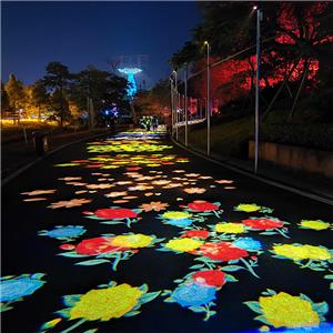 Yufan dynamic pattern projection light outdoor waterproof lighting special effects projection gobo logo projector