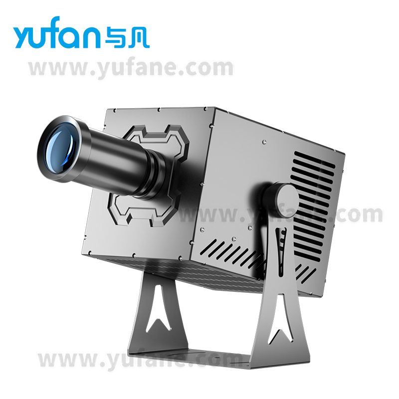 Yufan high power 1500W advertising projection light wall outdoor signboard pattern industrial gobo logo projector